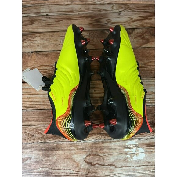 Adidas Copa Sense.1 SG Game Data Pack Yellow Soccer Cleats GY8935 Men\'s Sz 10